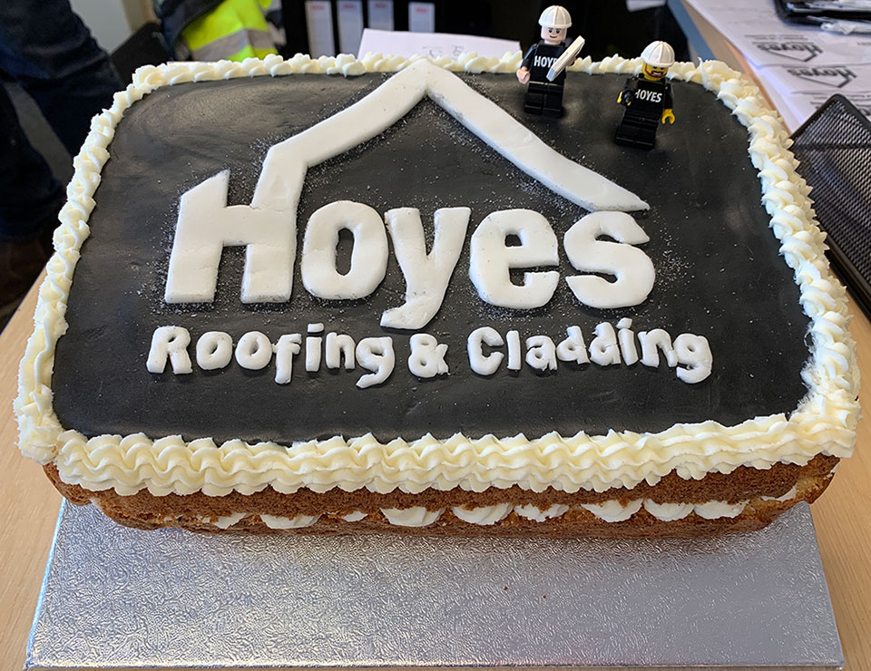 Hoyes Roofing Cake